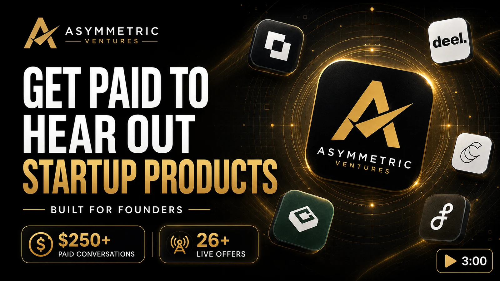 Get paid to hear out startup products — Founder Offers explainer